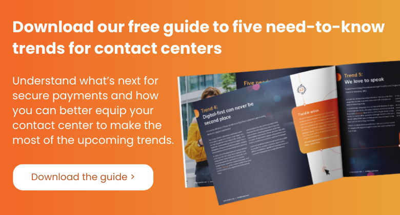 Download our free guide to five need-to-know trends for contact centers