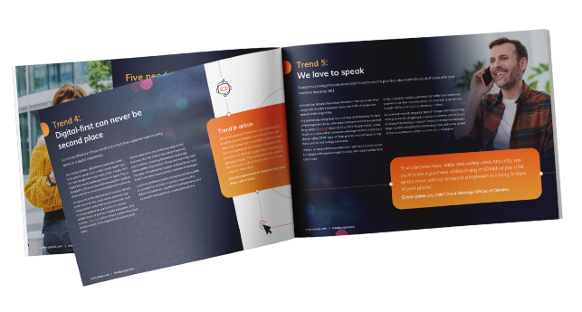 five need-to-know trends for contact centers Brochure